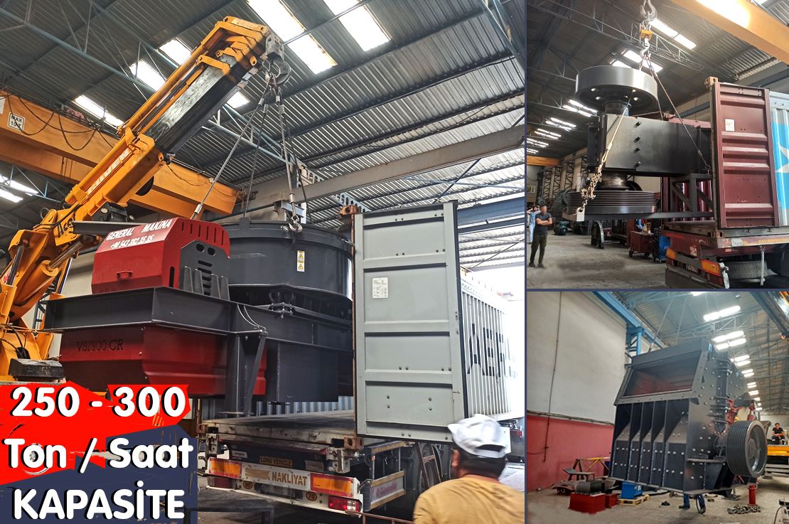 110’luk Sabit Konkasör Tesisi İhracatı - Cezayir
