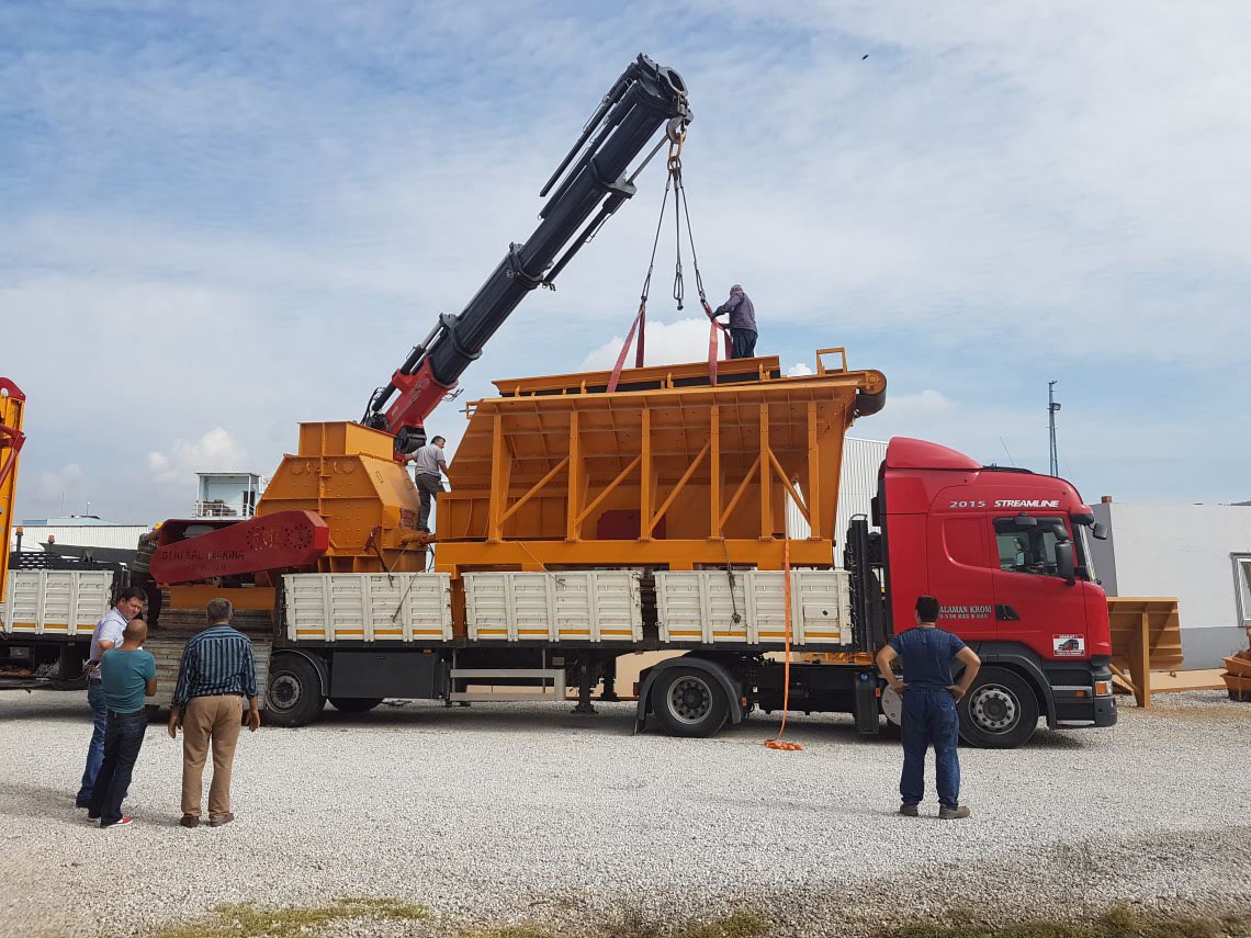 250 ton/sat postrojenje za drobljenje i prosejavanje krečnjaka poslato u Muglu – Dalaman