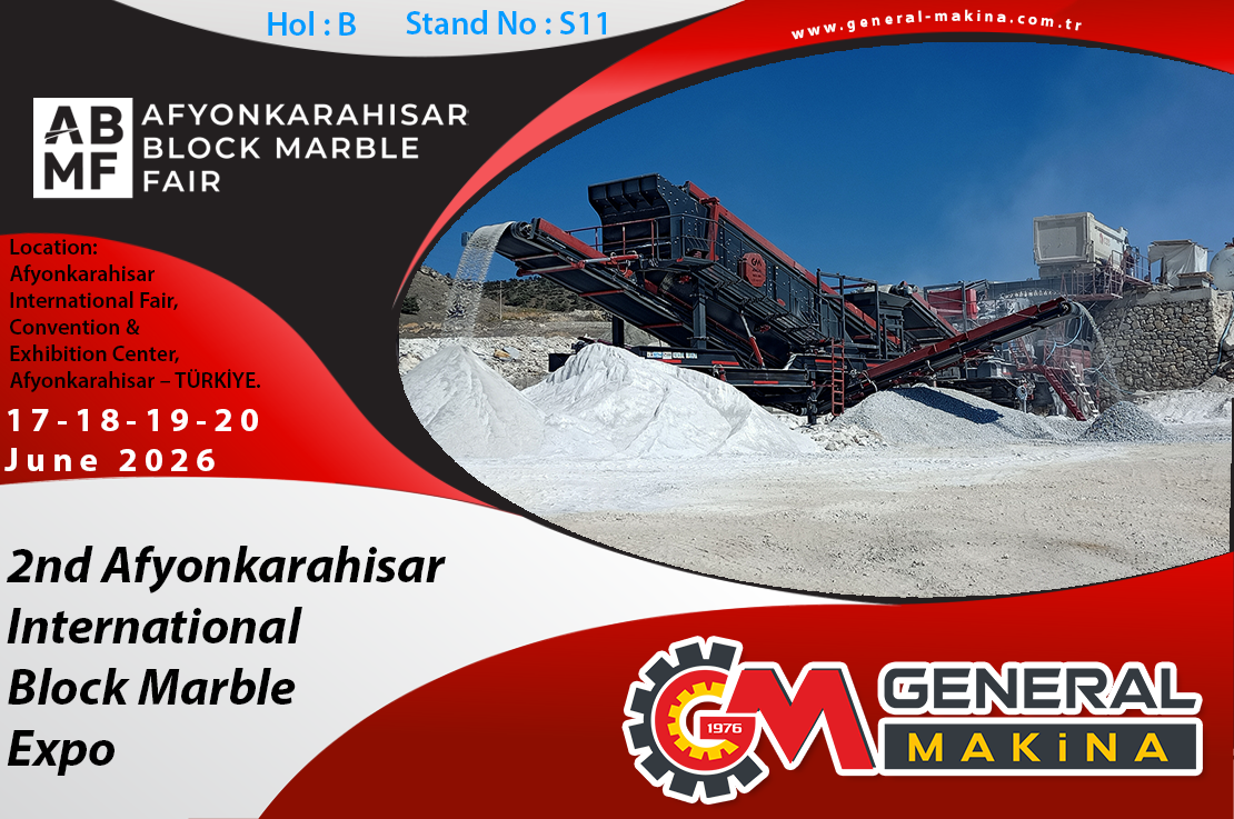 2ème Foire Internationale du Marbre en Blocs d'Afyon Karahisar