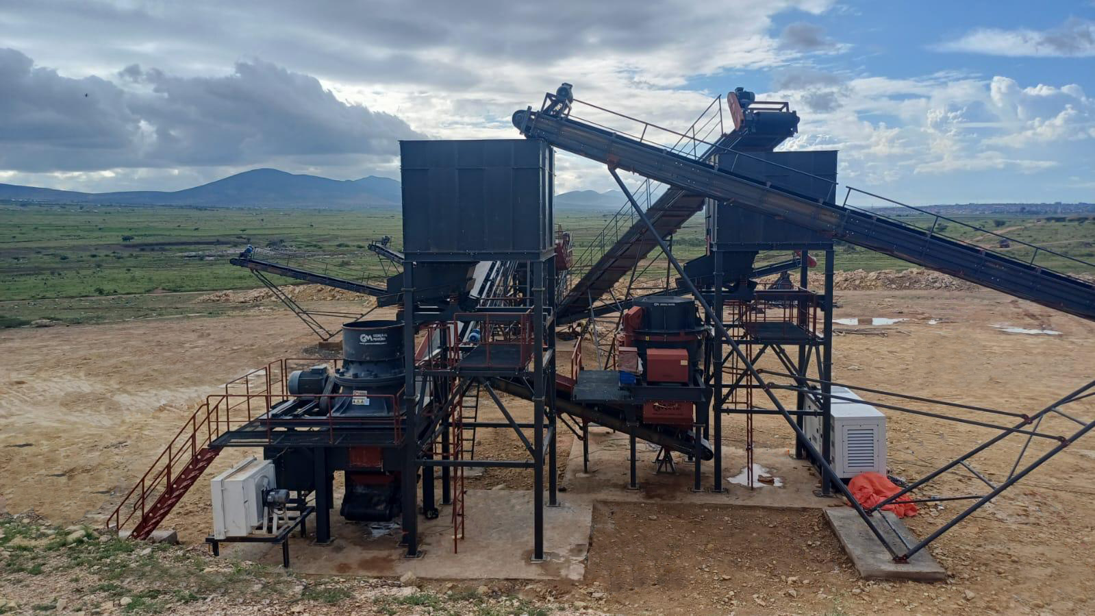Basalt Crushing and Screening Plant in Ethiopia