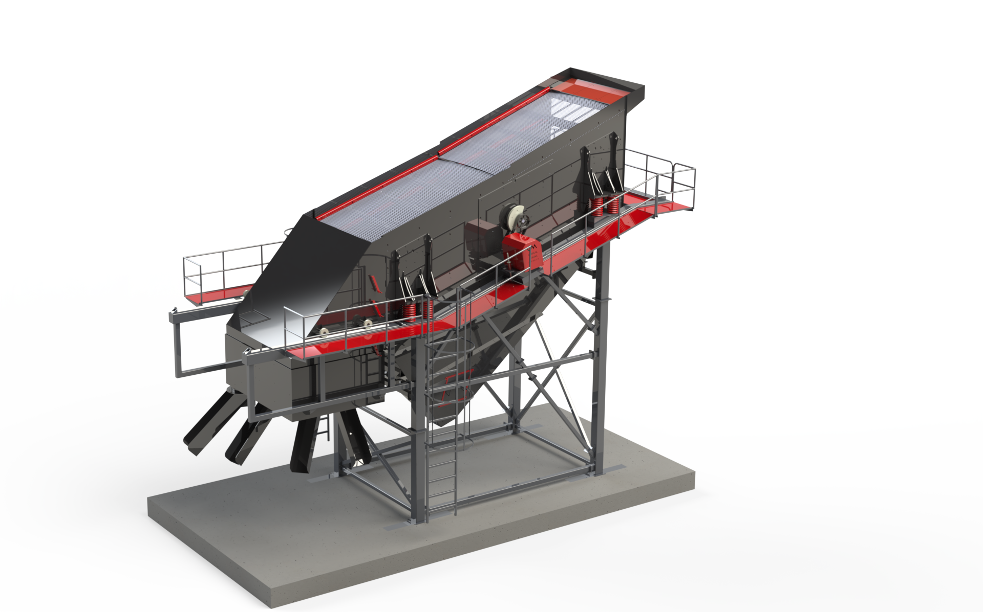 Conventional Vibrating Screen