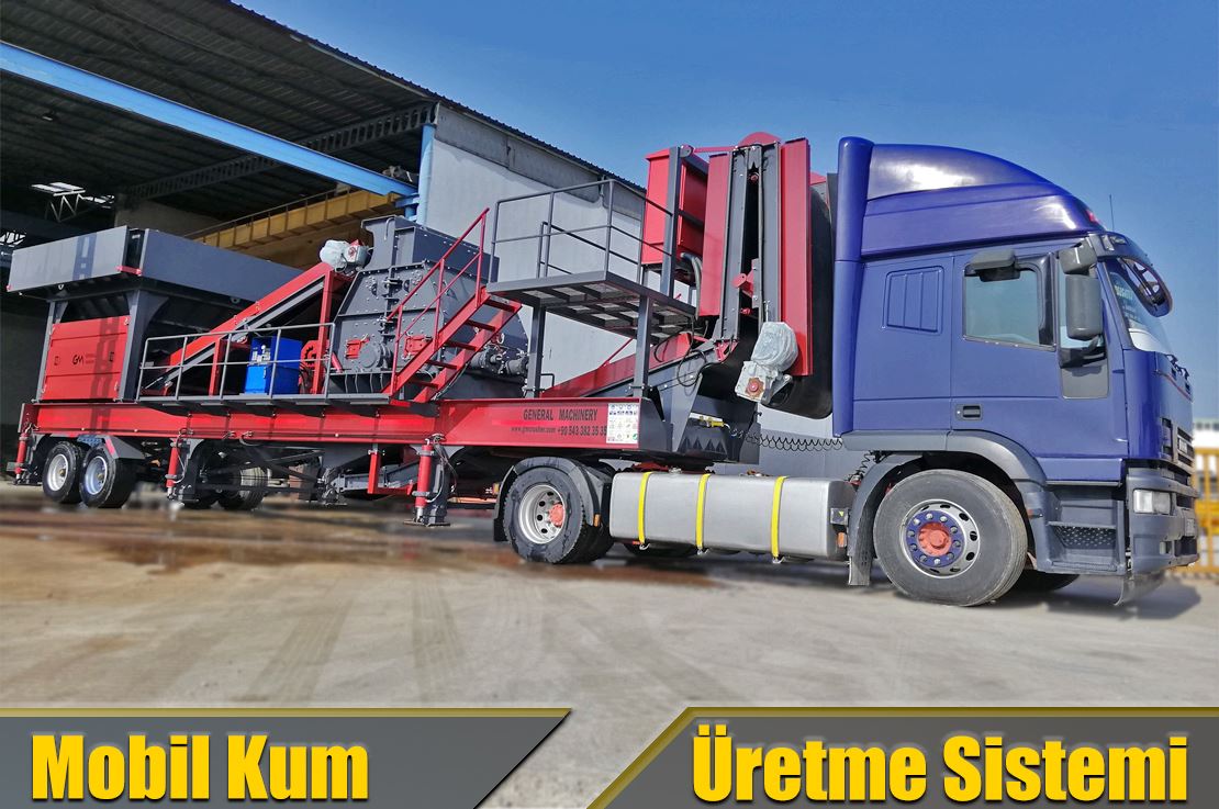 Exportación de G-MTK 130 Trituradora Móvil Terciaria (Máquina de Arena)