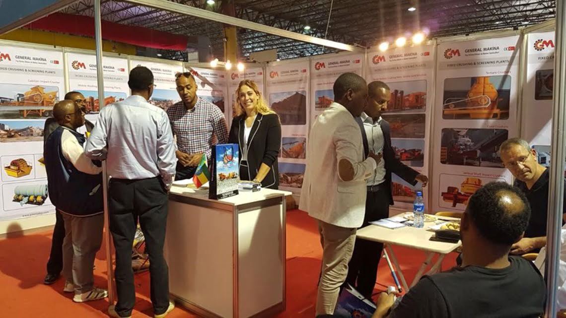 General Makina estaba en la 8ª Feria de ADDISBUILD en Etiopía