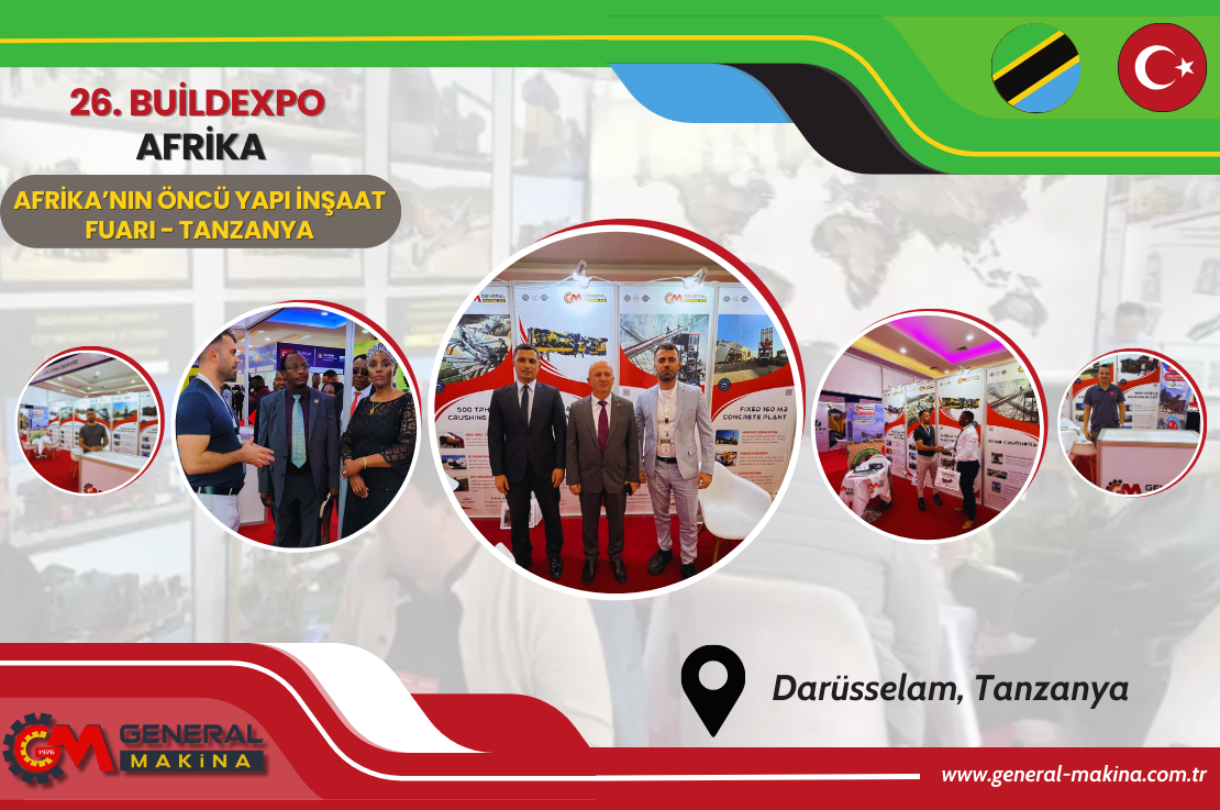 Tanzanya’daki 26. BuildExpo Afrika Fuarını Tamamladık