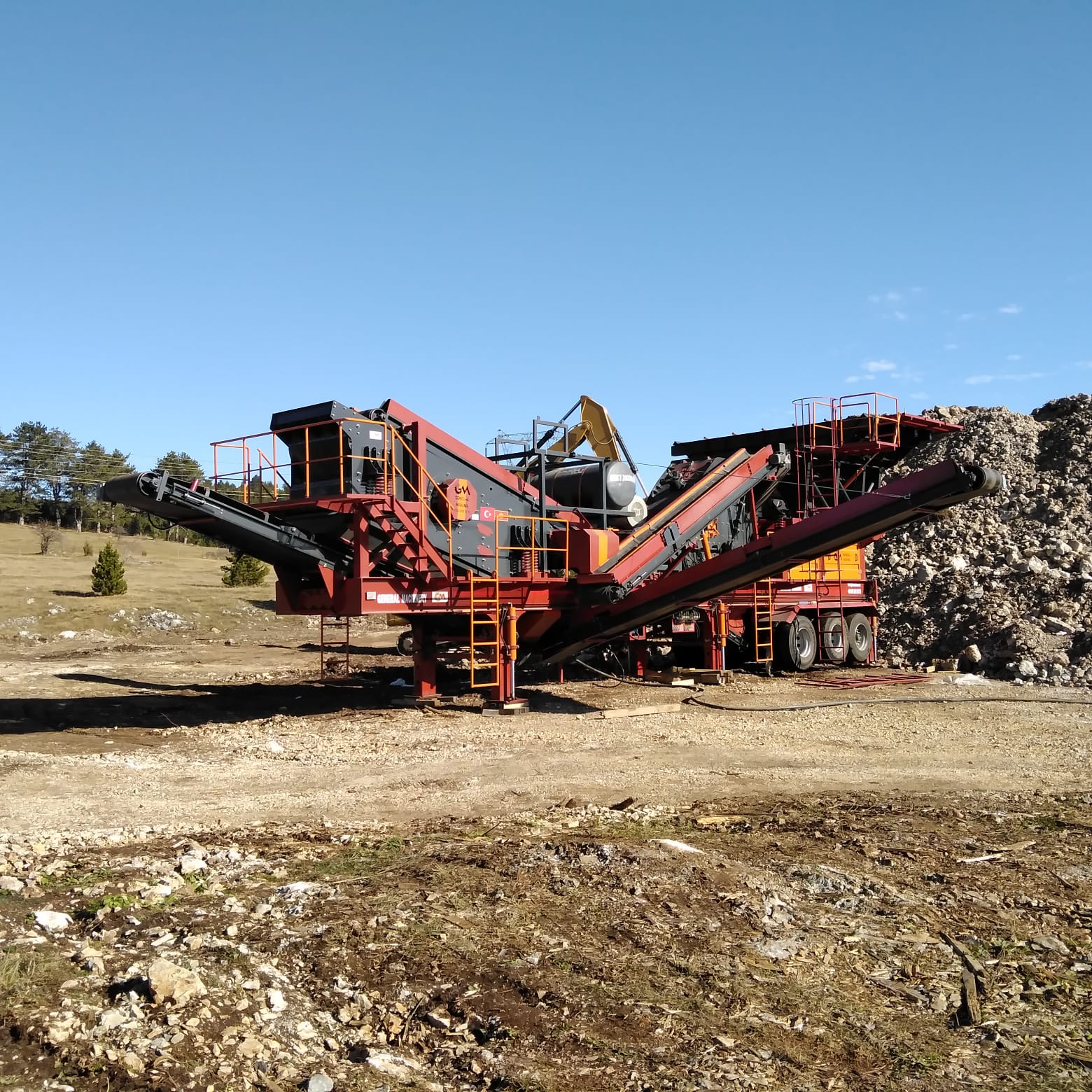 GNR 01 Mobile Crusher Plant - Türkiye