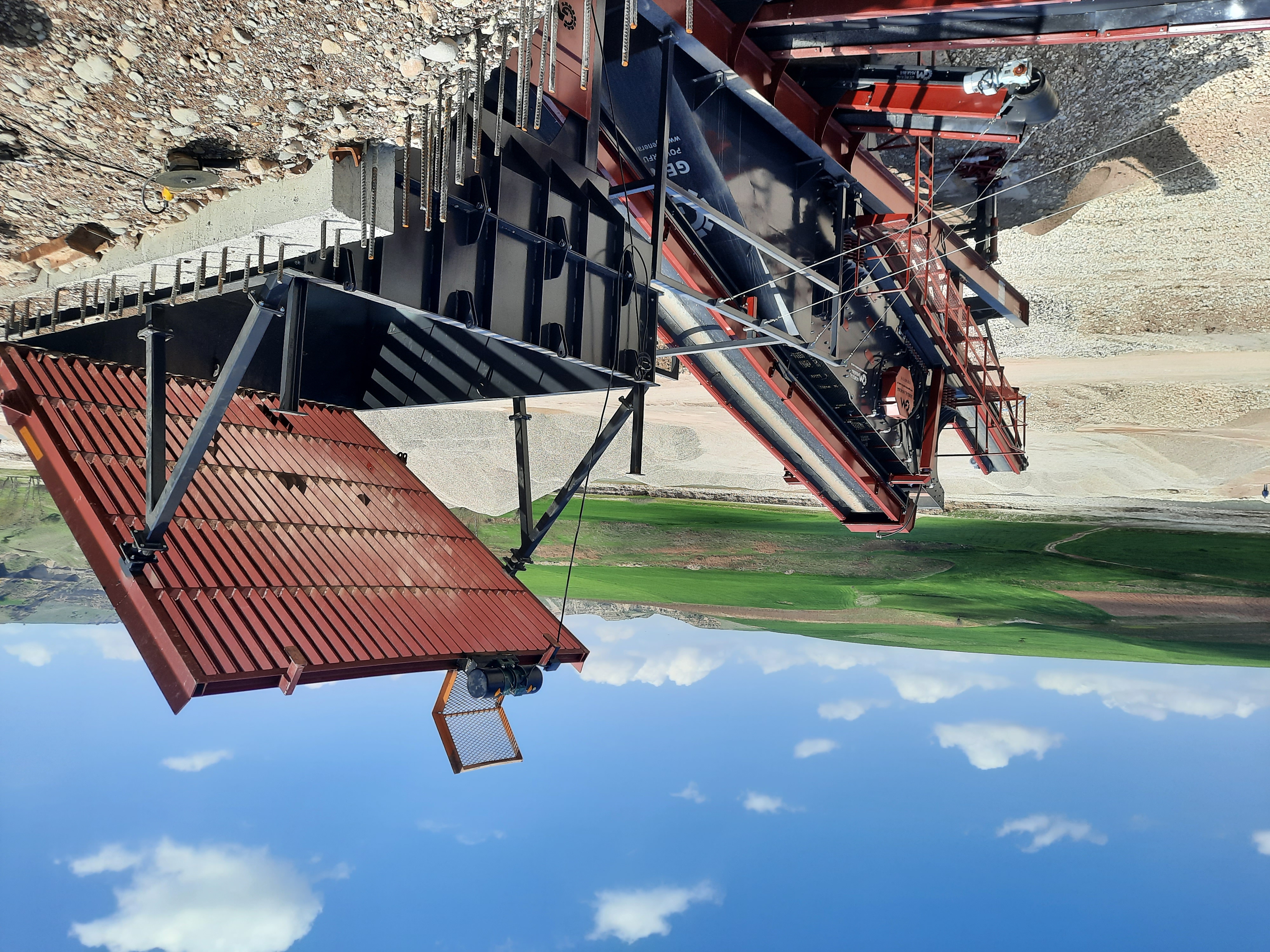 GNRM-YE 1650-4k mobilna jedinica za sortiranje-Turska