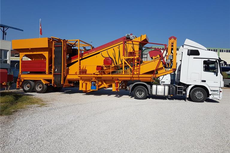GNR-YM1650 mobilno postrojenje za pranje i prosejavanje