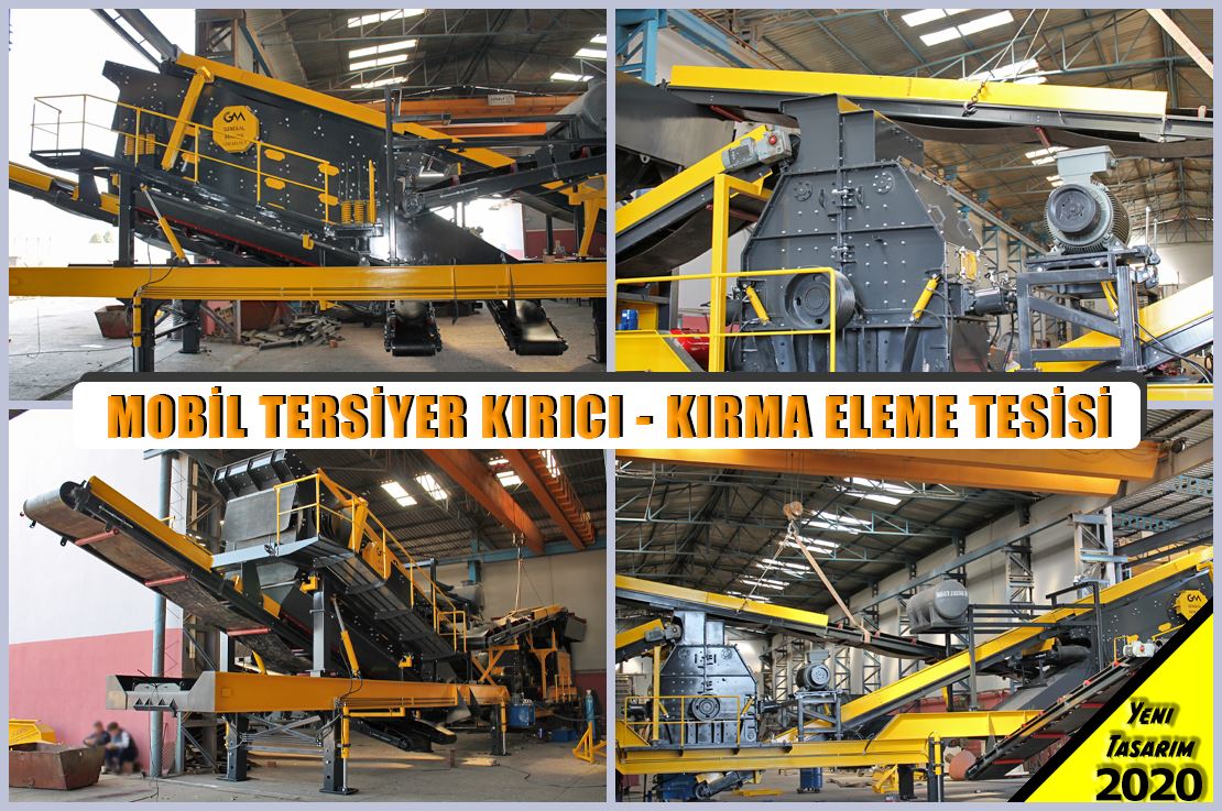 La Fabrication de l'installation mobile de concassage et de criblage tertiaire - Karaman