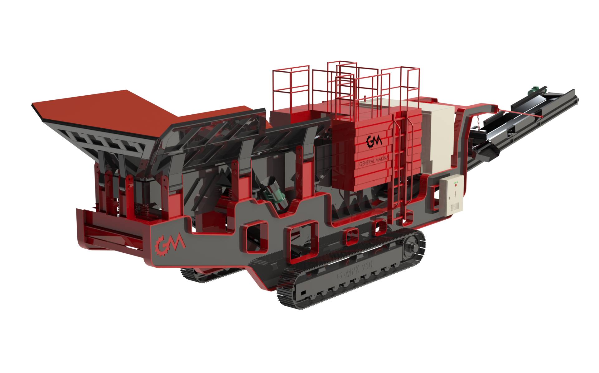 كسارات مجنزرة متحركة