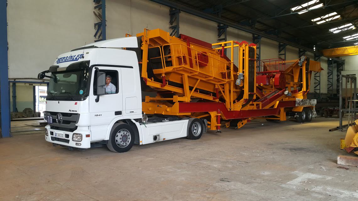 Mobile Crushing and Screening Plant Order Completed – Anamur