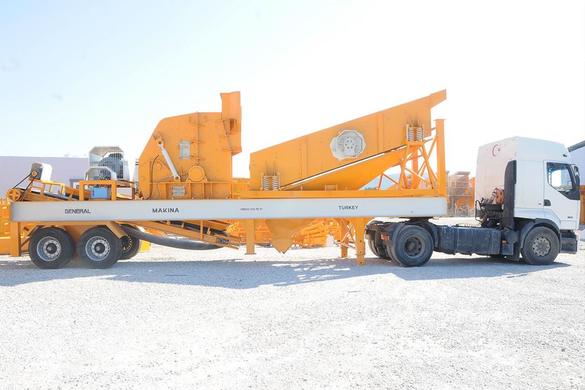 Mobile Pre-Screening Crusher
