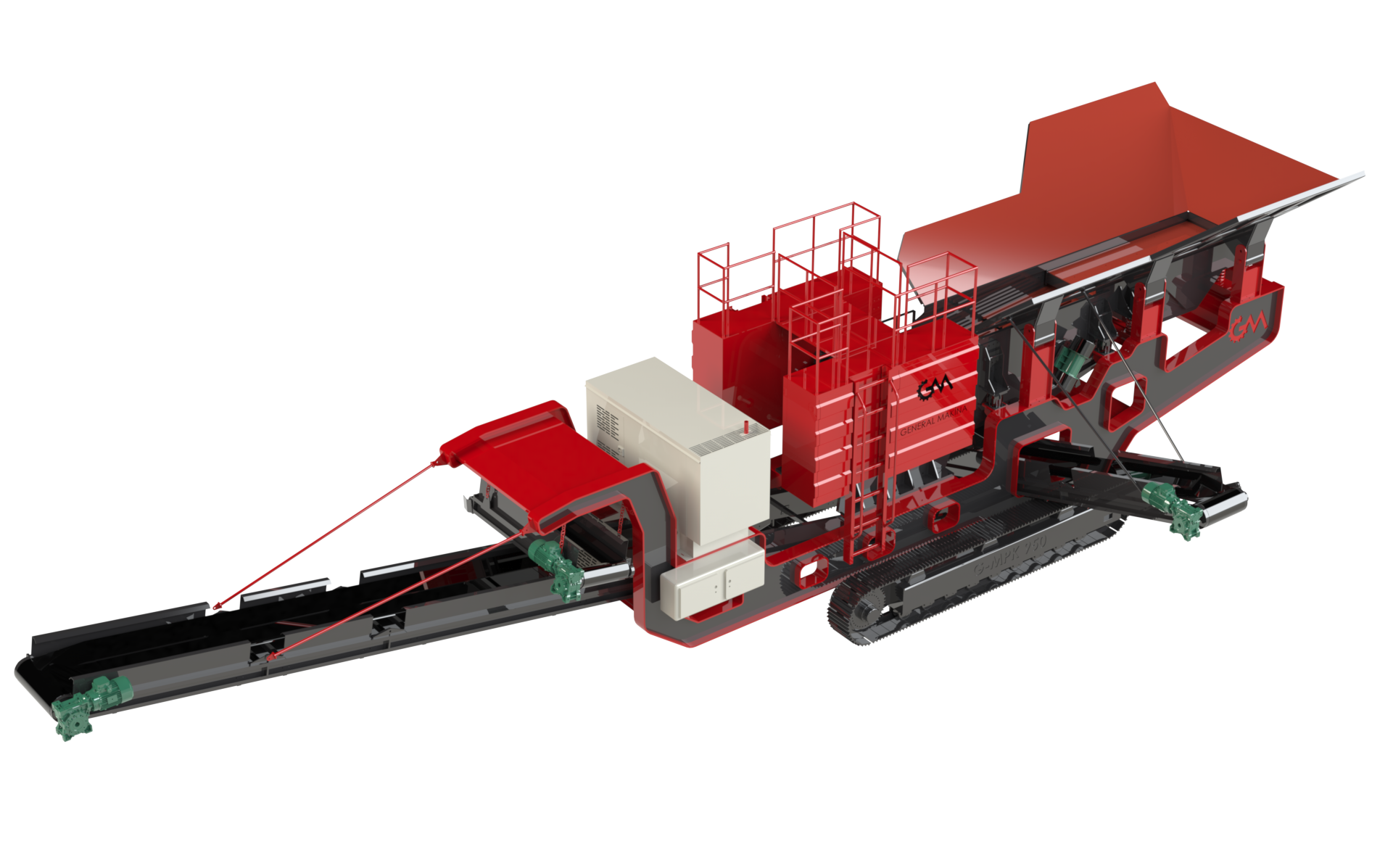 Мобильные Гусеничные Дробилки