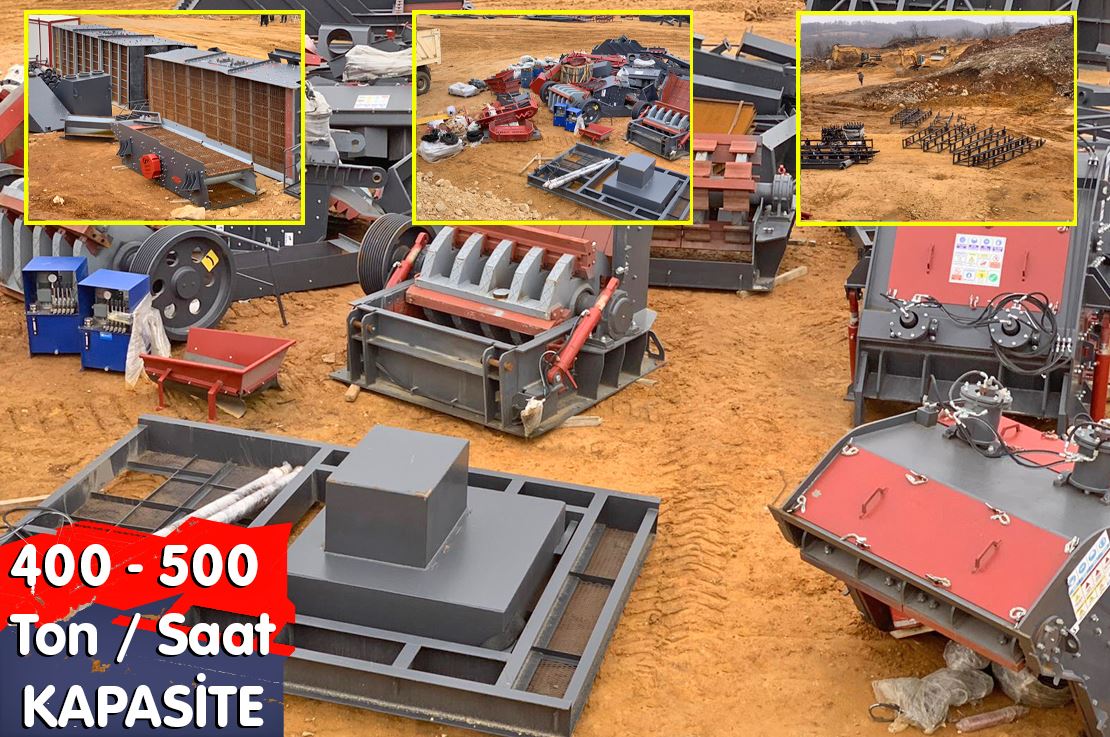 Montaža postrojenja za drobljenje i prosejavanje kamena kapaciteta 500 t/s u Srbiji