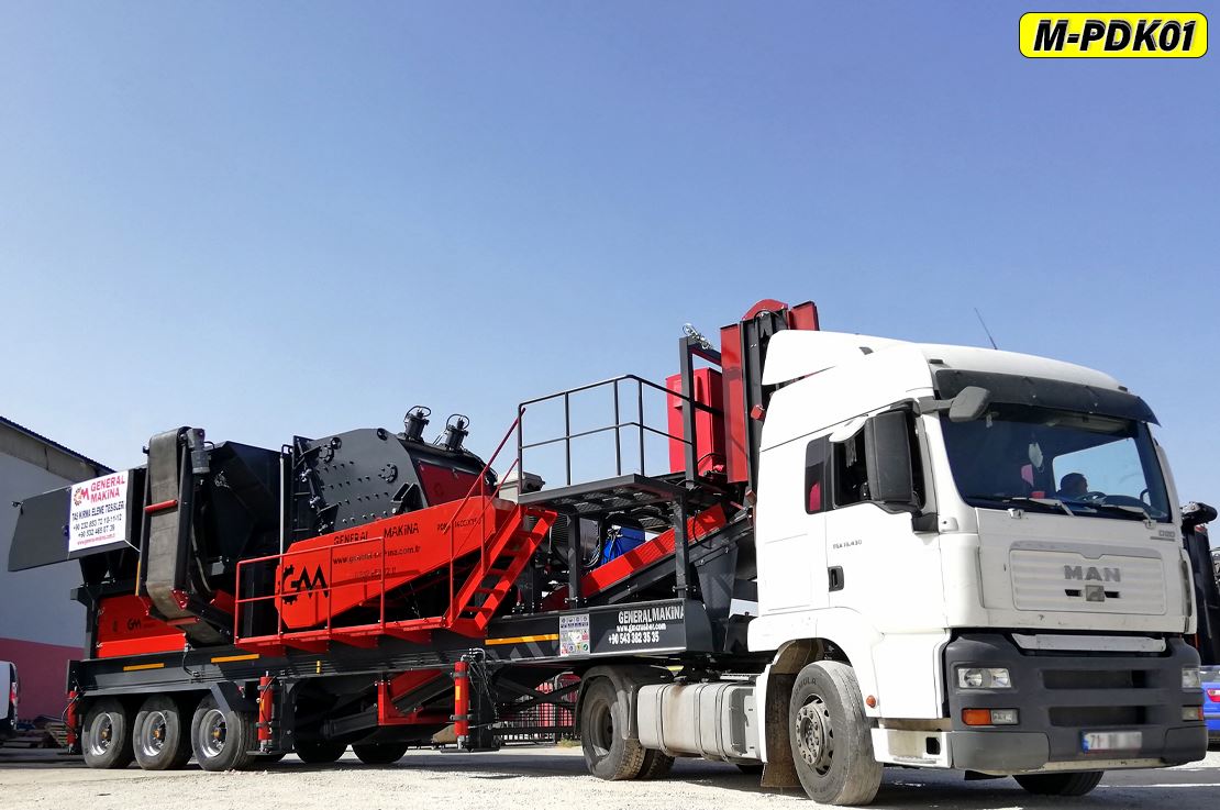 PDK 01 Trituradora Móvil de Impacto – Mersin