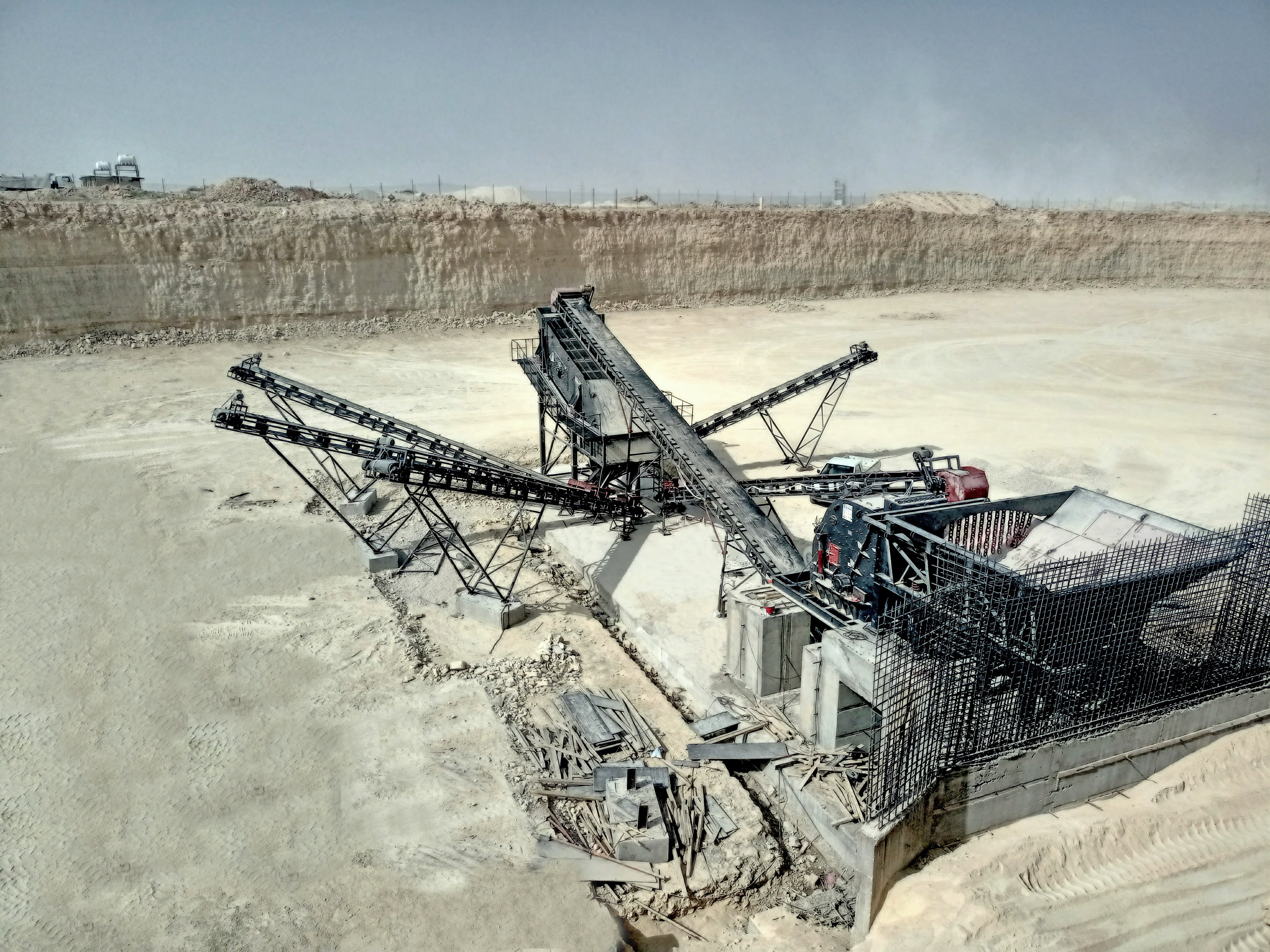 PDK 02 Stationary Crushing and Screening Plant - Saudi Arabia