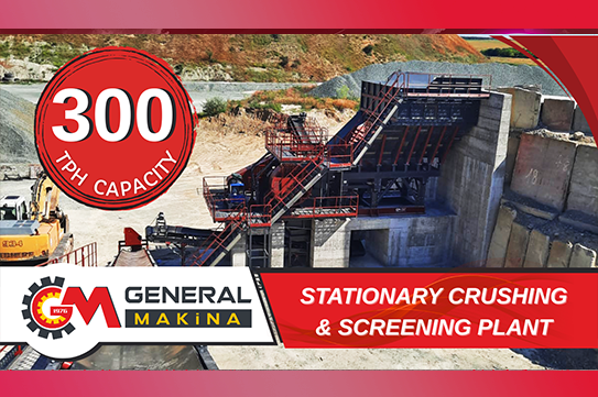 Planta de trituración con capacidad de 300 t/h - Rumania