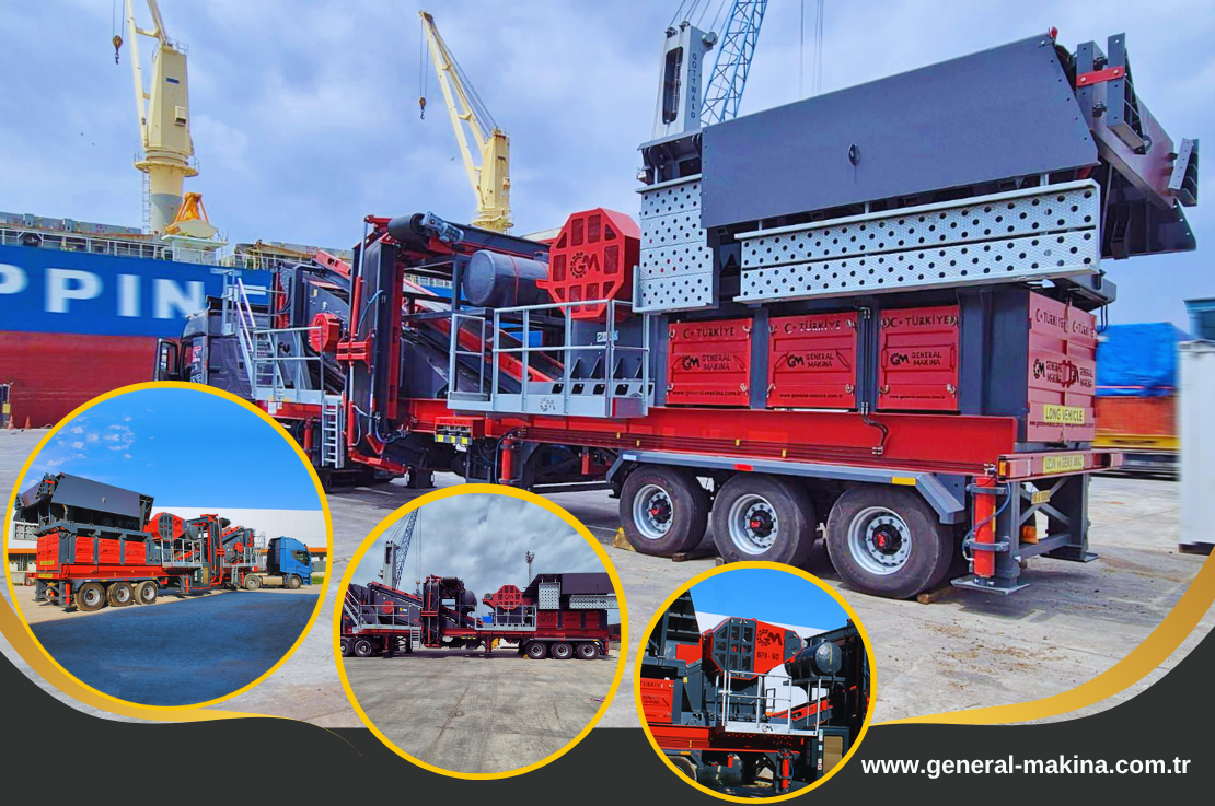 Planta de Trituración Móvil MGPJ 90 Exportación