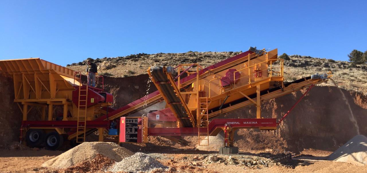 Planta Móvil de Trituración y Cribado GNR 640-Türkiye
