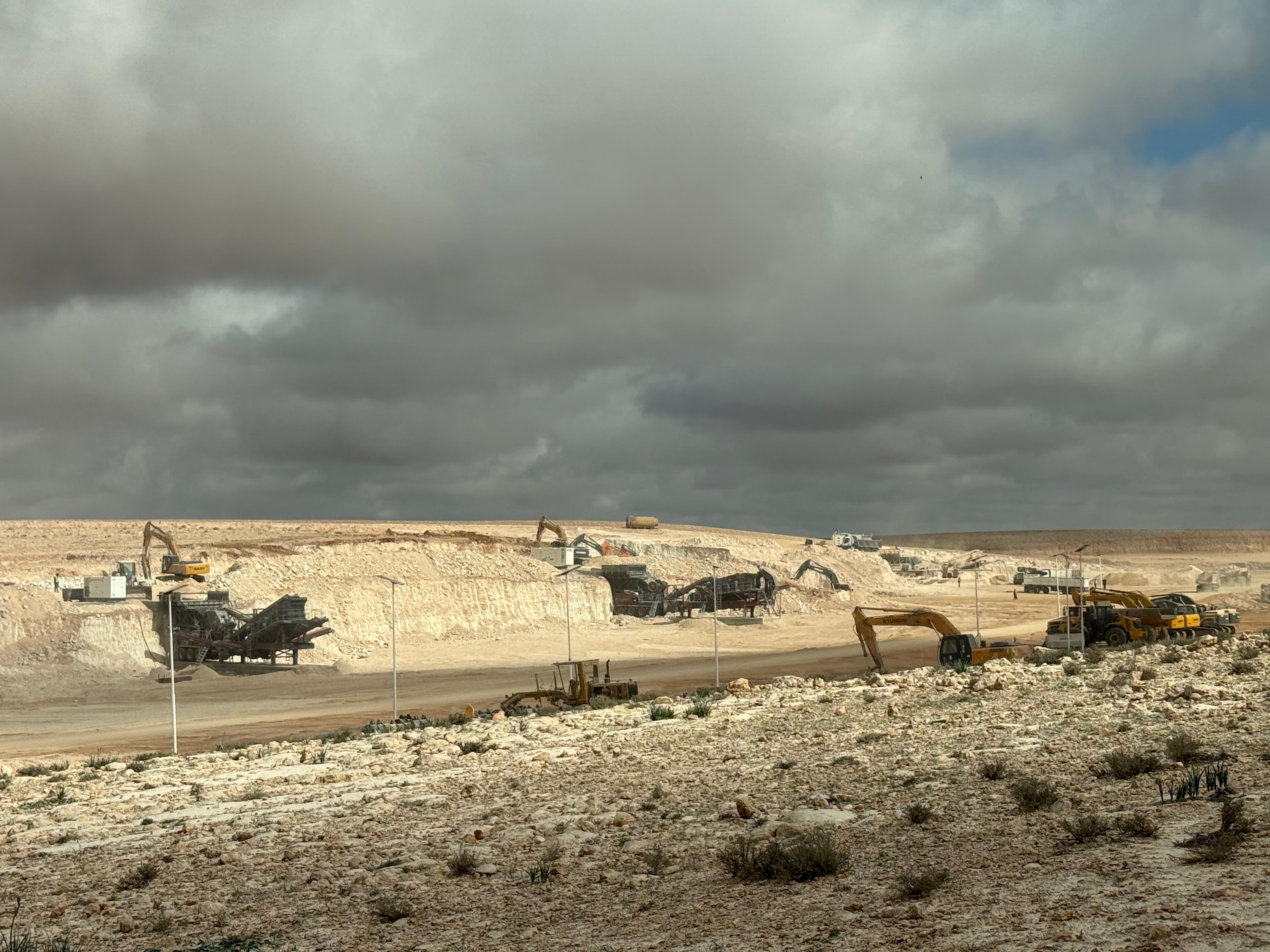 Plantas Trituradoras Móviles de la Serie GNR-Libia