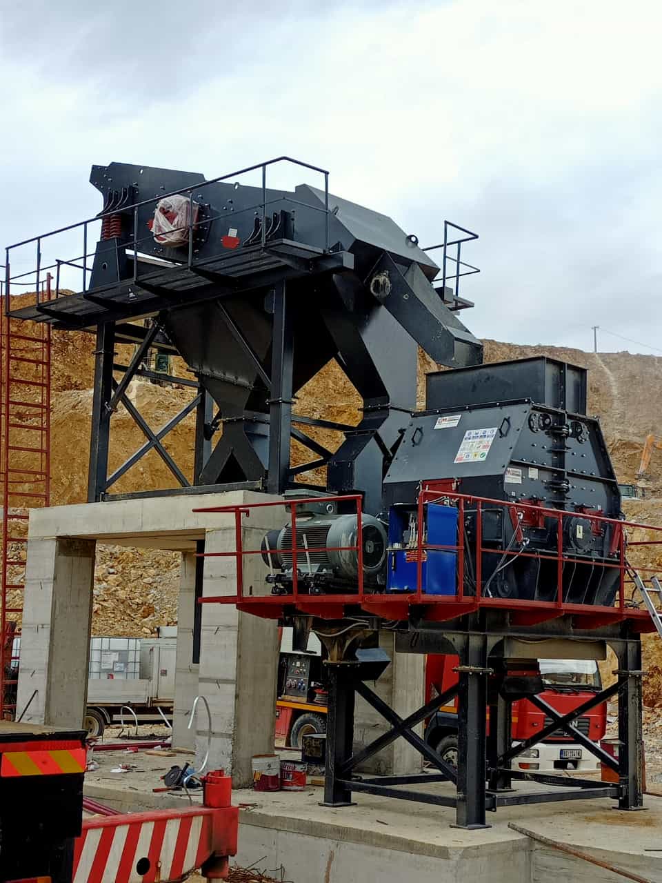 Стационарная дробильно-сортировочная установка третичного уровня PDK01 + 130 - Белград/Сербия