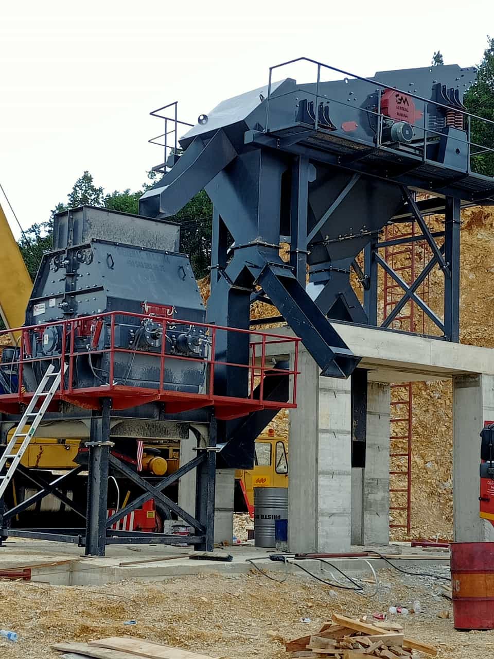 Stacionarno postrojenje za drobljenje i sortiranje tercijarnog nivoa PDK01 + 130-Beograd/Srbija