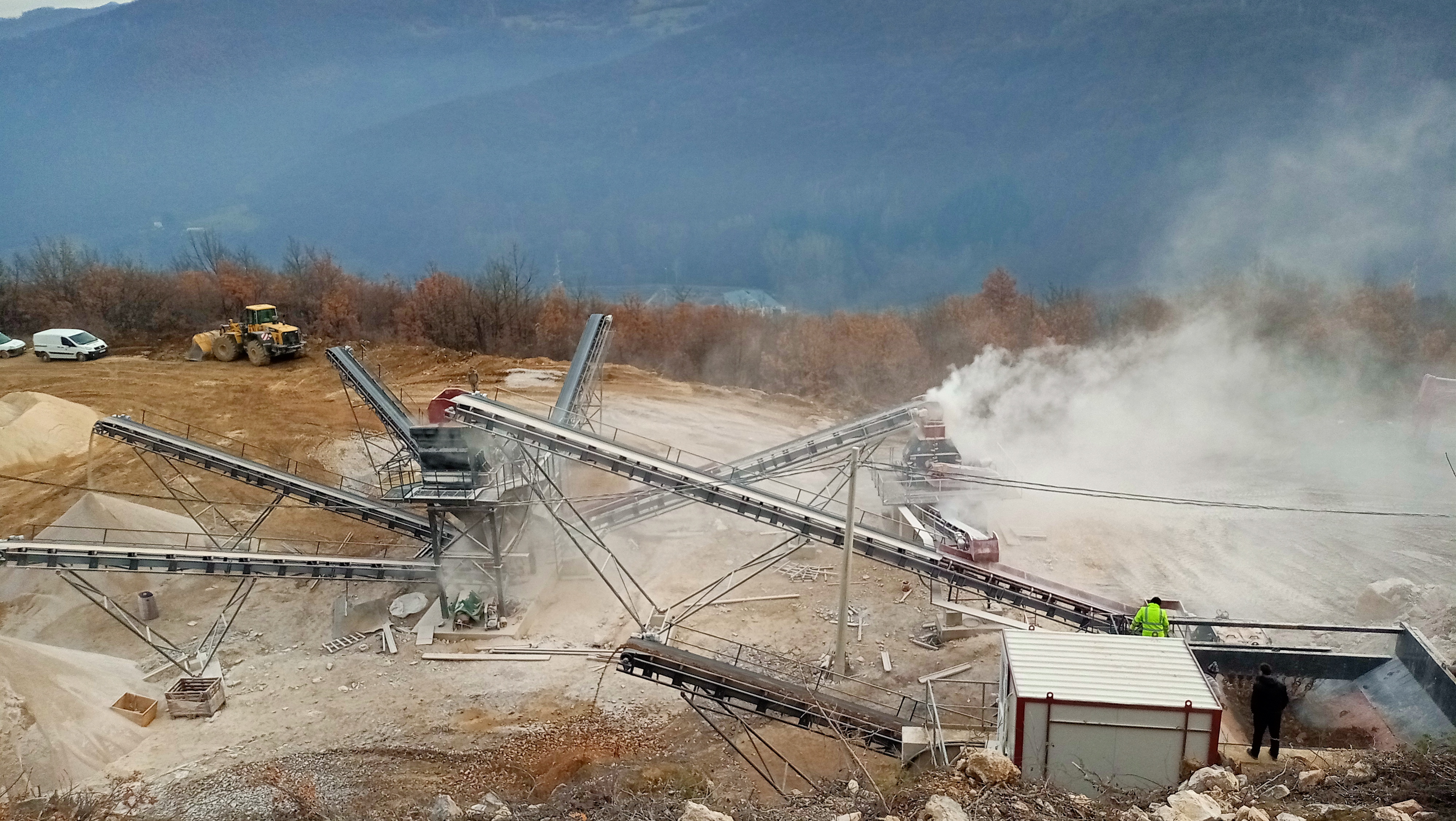 Stationary Stone Crushing and Screening Plant - Macedonia