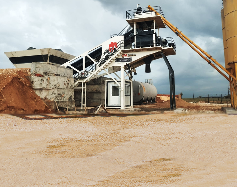 Titan 100 Mobile Concrete Batching Plant