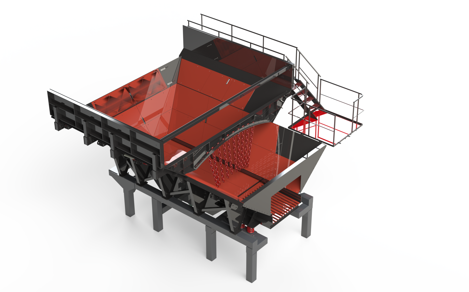 Vibrating Rock Feeder